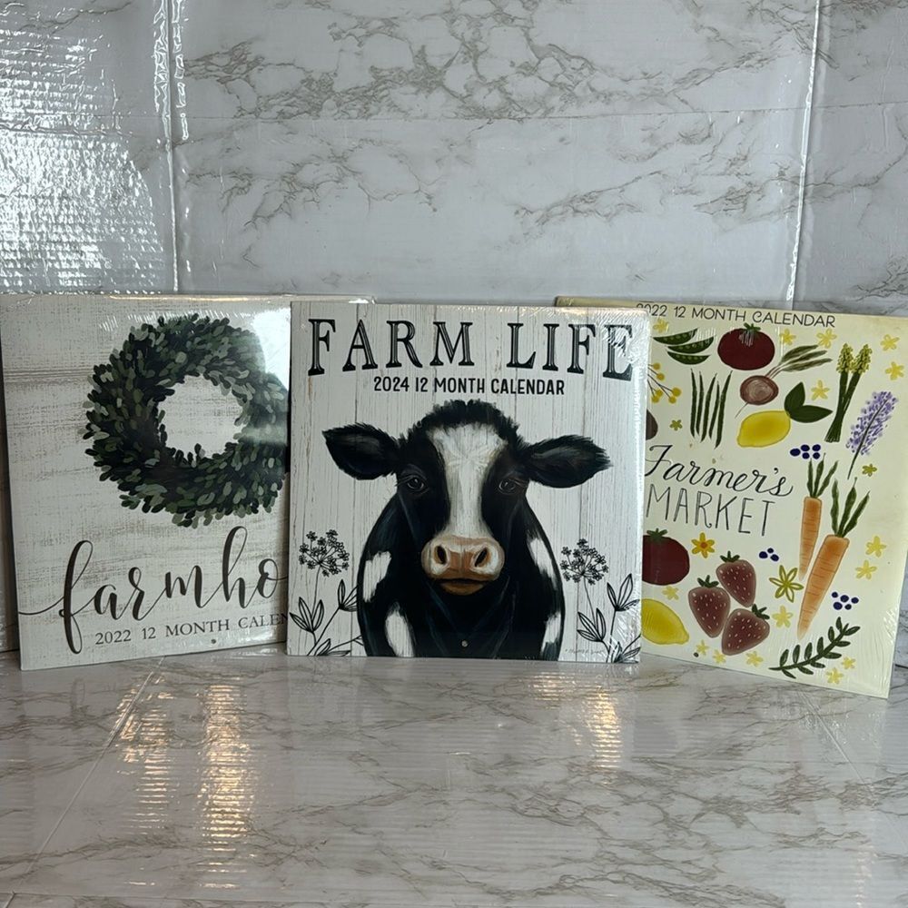 Farm life 2024 calendar bundle for crafting
